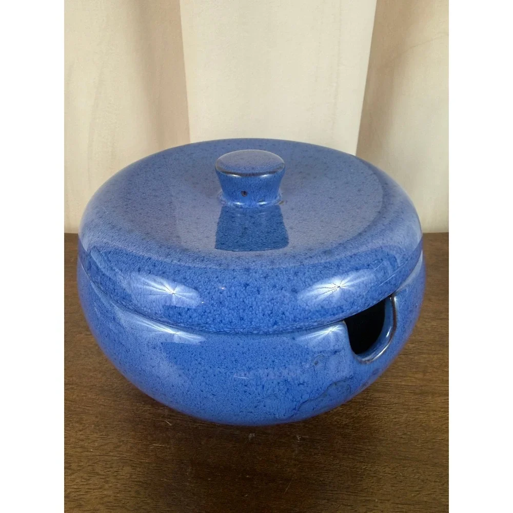 VTG Blue Terra Cotta Studio‎ Pottery 7